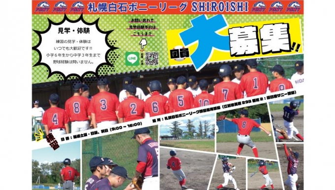 札幌白石ポニーリーグ メイン画像2